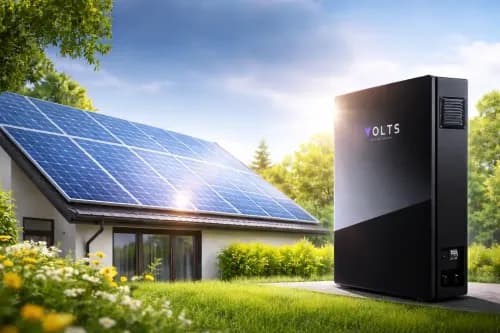 Гибридная система: как подключить солнечные панели к накопителю VOLTS и стать еще независимее