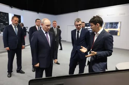 Накопитель электроэнергии Volts представили Владимиру Путину